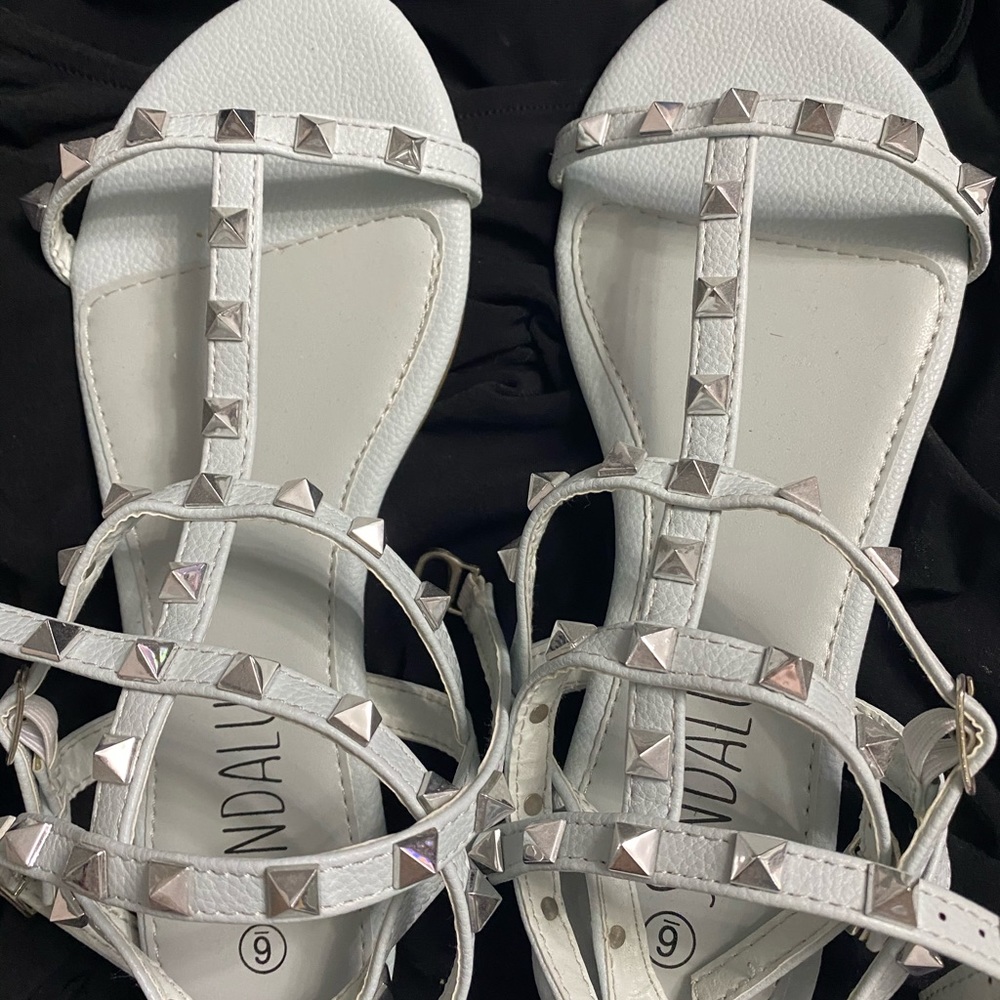 Sandal Up size 6 studded sandals.